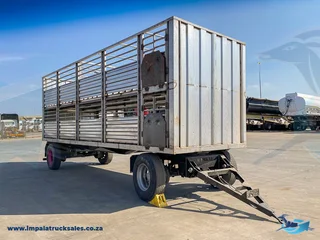 2025 Ramkat Livestock Drawbar Trailer