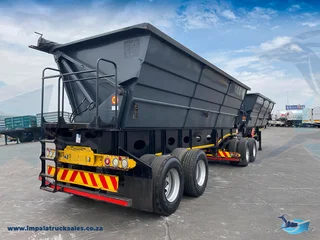 2022 TRANSPEC SIDETIPPER - 45M3 LINK TRAILER