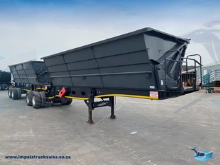 2022 TRANSPEC SIDETIPPER - 45M3 LINK TRAILER