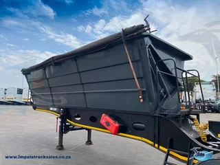 2022 TRANSPEC SIDETIPPER - 45M3 LINK TRAILER