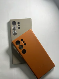 Samsung galaxy s24U vegan leather case