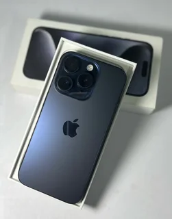 iPhone 15 pro  256gb blue titanium
