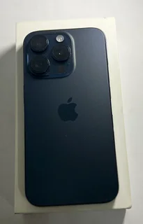 iPhone 15 pro  256gb blue titanium