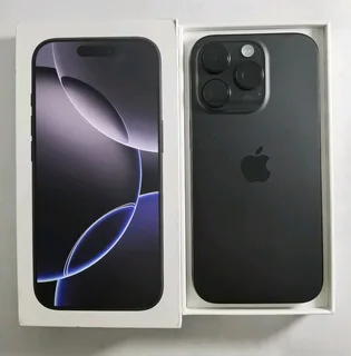 Iphone 16 Pro 256 gb black titanium