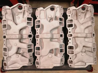 Small block Chevy V8 intake manifold