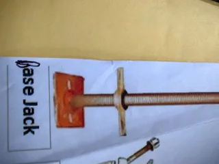 scaffolding for the construction