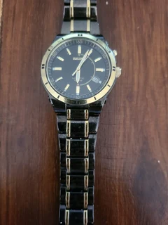 Expensive Seiko Kinetic Male Watch