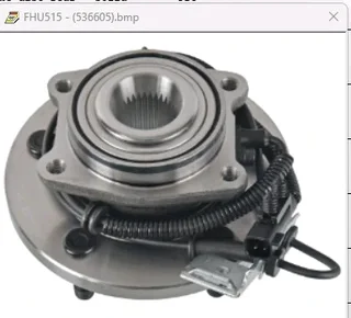 Chrysler Grand Voyager RT front wheel bearing assembly