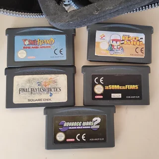 Game Boy Advance SP Combo set incl 5 games