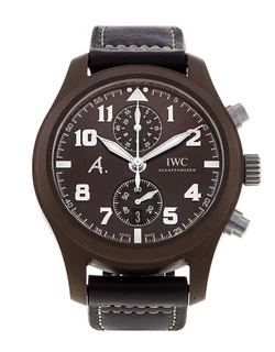 Iwc Pilot's Chronograph Saint Exupery The Last Flight Mens Watch