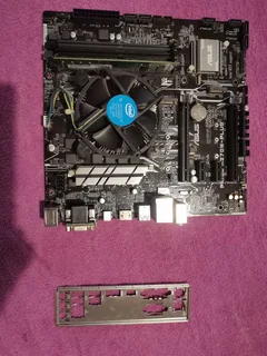 Real Bargain!!!!!!prime H270m-plus Motherboard ,i5-7400 Cpu With 4gig Ddr4 Ram ....r1200