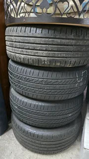 Black A line 17&#34; mags &#43; 4x 16&#34; steel rims and tyres