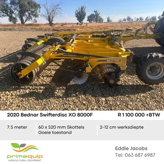 2020 Bednar Swifterdisc XO 8000F
