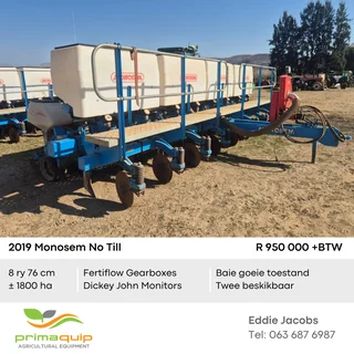 2019 Monosem Planter