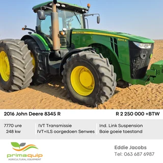 2016 John Deere 8345 R
