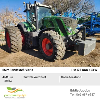 2019 Fendt 828 Vario