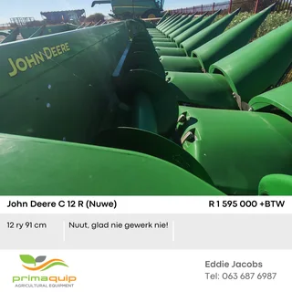 John Deere C 12 R, Nuut