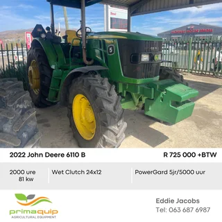 2022 John Deere 6110 B