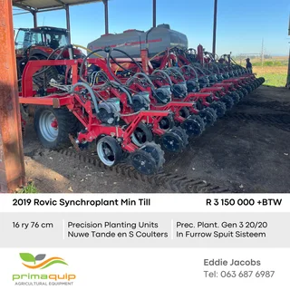 2019 Rovic Synchroplant Min Till