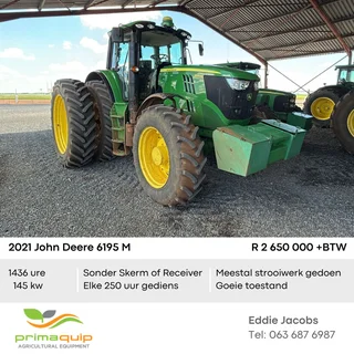 2021 John Deere 6195 M