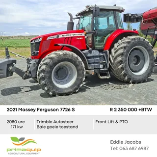 2021 Massey Ferguson 7726 S