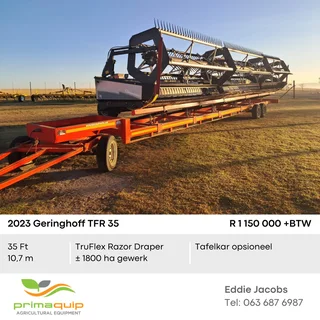 2023 Geringhoff TFR 35