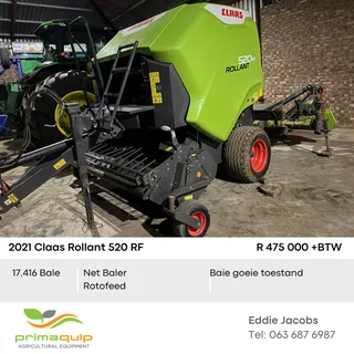 2021 Claas Rollant 520 RF