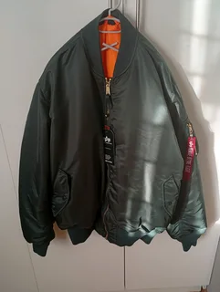 Mens Alpha Bomber Jacket