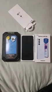 Samsung A55 white 256 GB Dual Sim