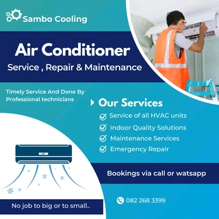 Air-conditioning service and maintenance
