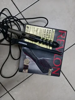 Revlon hair dryer, straightener and curler