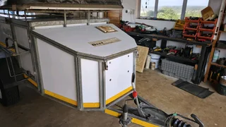 Nose cone for camping trailer