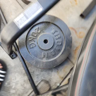 2x20kg Gym Weight Plates for Sale!