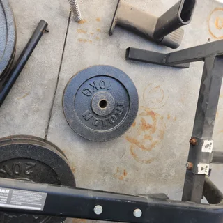 2x10kg Gym Weight Plates for Sale!