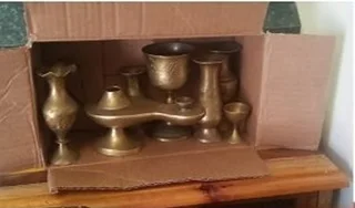 Brass ornament set