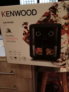 Brand New Kenwood Airfryer Still In Factory Sealed Package, Recipe Book Included.