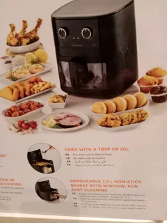 Brand NEW KENWOOD AIRFRYER STILL IN FACTORY SEALED PACKAGE, RECIPE BOOK INCLUDED.