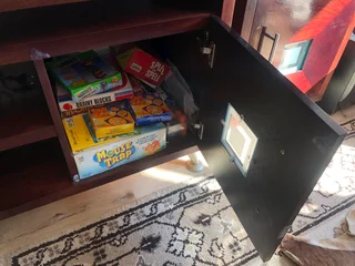 33 Degrees south - PLASMA TV UNIT AND 2 MULTI UNITS - 3 Piece set - SOLID MAHOGANY WOOD