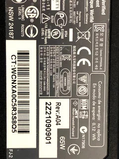 HP (original) 65W - 18.5V - 3.5A -7.4 x 5.0mm Pin- Laptop Charger/AC Adapter - BIG PIN - for sale