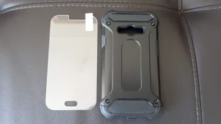 SAMSUNG J1 ACE PROTECTION KIT - GLASS SCREEN PROTECTOR AND COVER/CASING