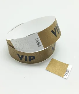 50 VIP Tyvek Wristbands