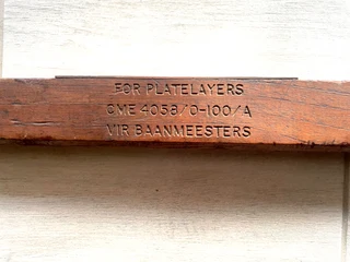 Vintage Sar Platelayers Guage/bannemeesters.