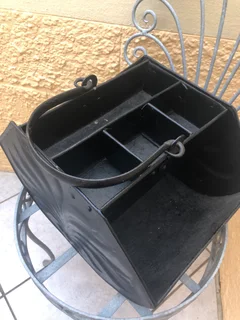 C1910-20 CAST IRON CARRIER WITH DETAILING ON BOTH SID