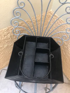 C1910-20 CAST IRON CARRIER WITH DETAILING ON BOTH SID