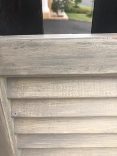 PAIR PAINTED SHUTTERS/PRICE FOR PAIR