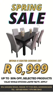 Quality Furniture at Affordable Prices -914 Umgeni Road