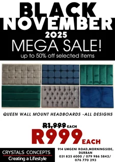 Crazy Black November DEALS - 914 Umgeni Road