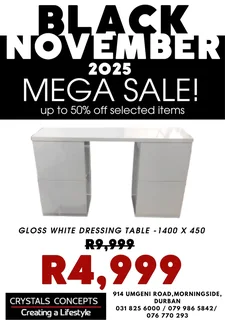 Black November Deals Now ON - 914 Umgeni Road