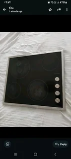 Bosch glass hob