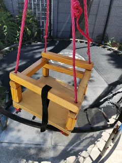 Wooden swing for kids